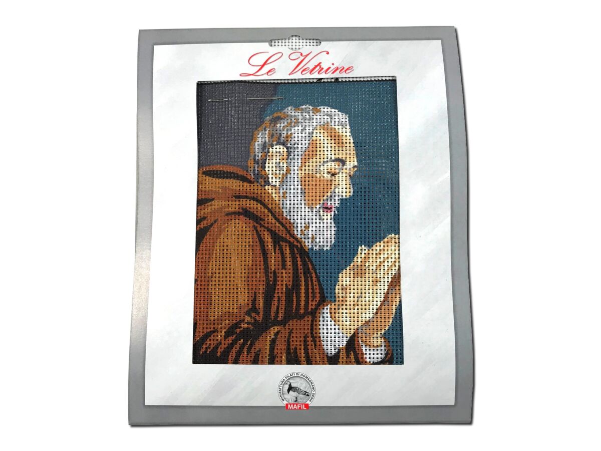 Kit mezzo punto - Padre Pio, Quadri Mezzo Punto